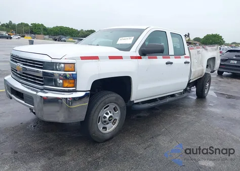 2018 Chevrolet Silverado 2500Hd Wt из США, поврежденный, VIN 1GC2CUEG6JZ186007